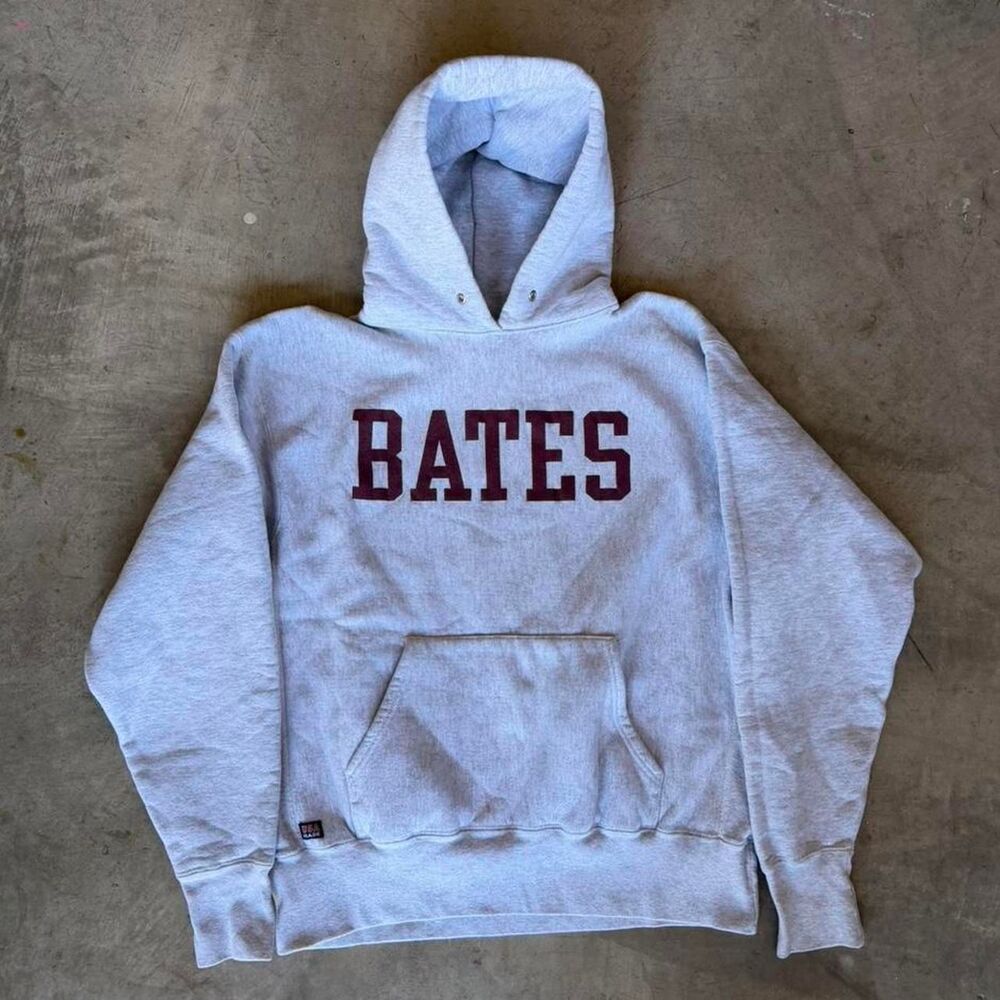 The-cotton-exchange Men's Grey and White Hoodie